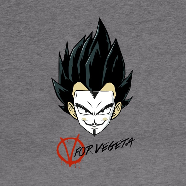 V for Vegeta by ThatSecretShop